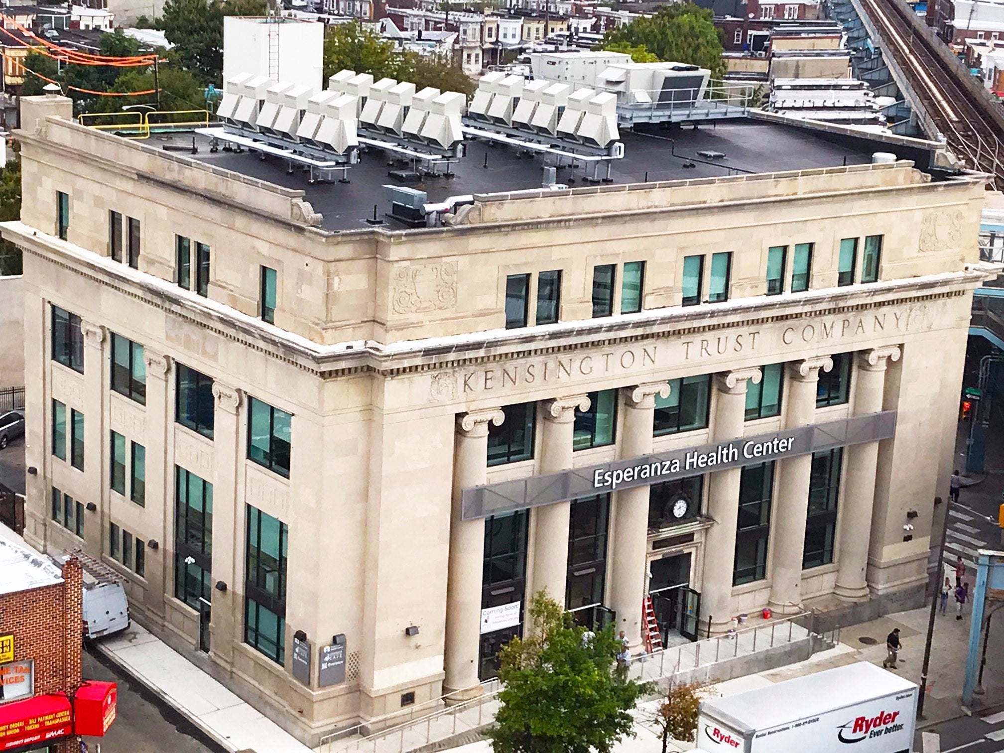 Historic Kensington bank building