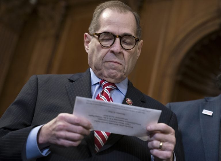 House Speaker Nancy Pelosi announced on Wednesday that she is asking Nadler to move forward with drafting articles of impeachment against President Trump. (J. Scott Applewhite/AP Photo)