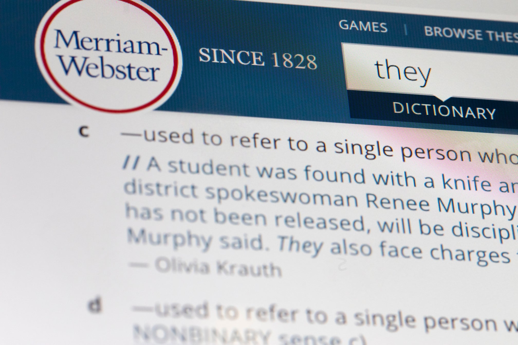 Merriam Webster Declares they Its 2019 Word Of The Year WHYY