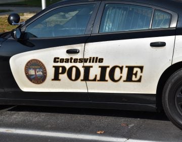 A City of Coatesville Police Department vehicle sits in the department’s parking lot on Tuesday, Nov. 19, 2019. (Ed Mahon/PA Post) 