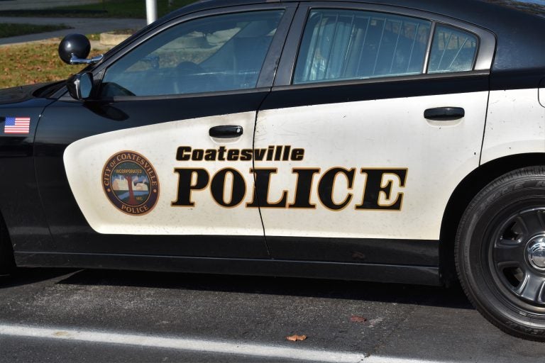 A City of Coatesville Police Department vehicle sits in the department’s parking lot on Tuesday, Nov. 19, 2019. (Ed Mahon/PA Post) 