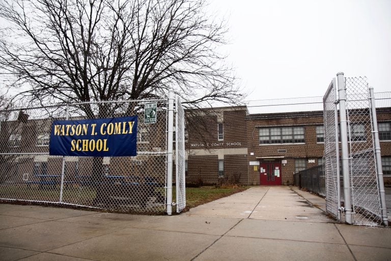 Watson T. Comly School in Northeast Philly (Kimberly Paynter/WHYY)