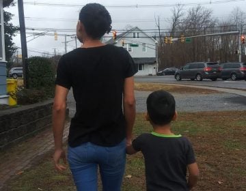 Andrea and her son (pseudonyms), who are awaiting an asylum hearing, live in central Jersey. (NJ Spotlight)