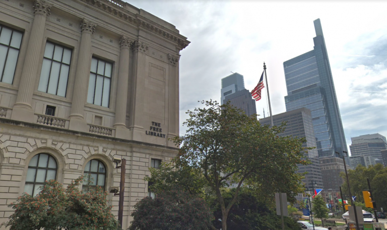 The Free Library of Philadelphia Parkway Central branch. (Google Maps)