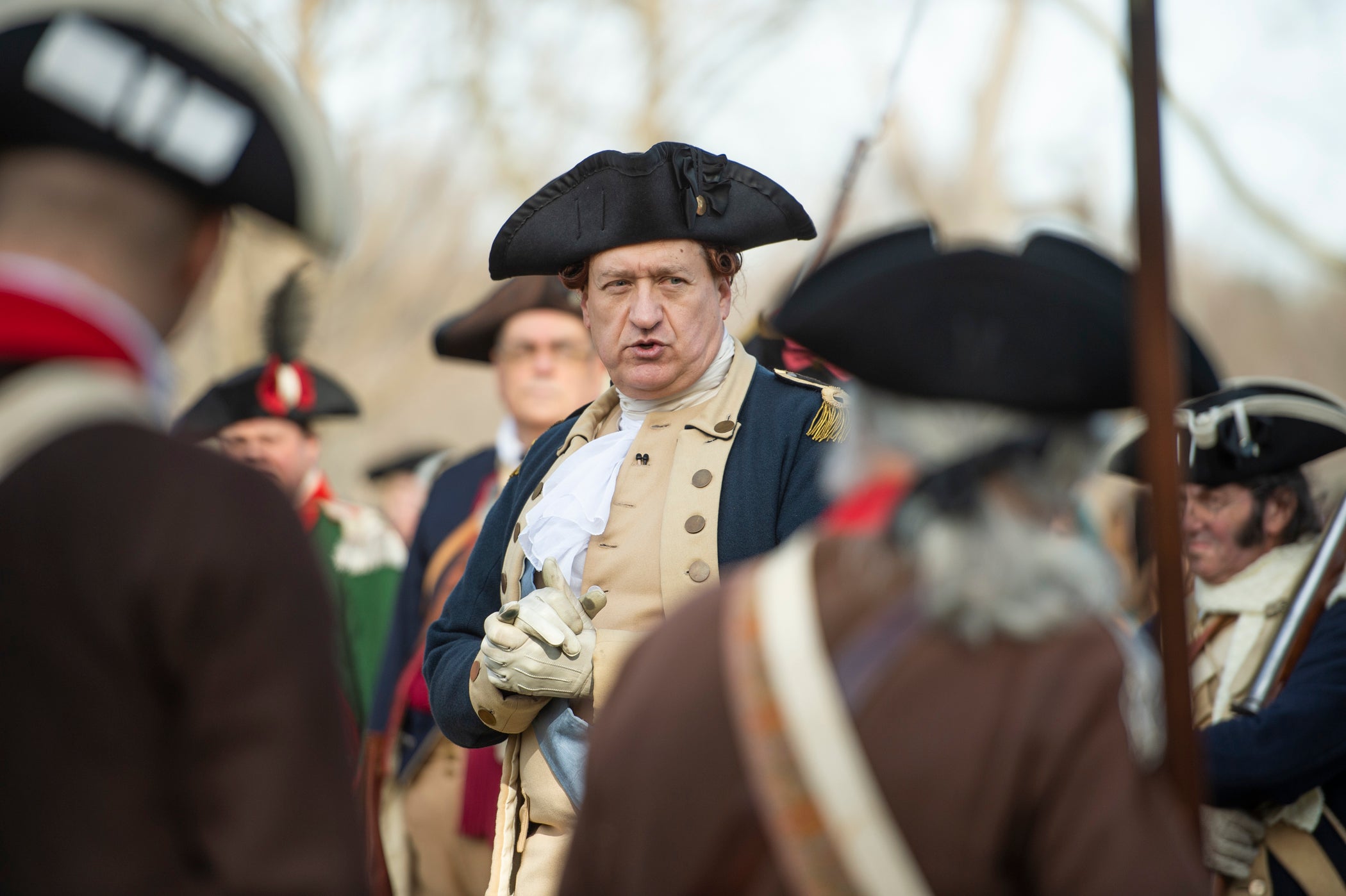 Washington crosses Delaware River in reenactment WHYY