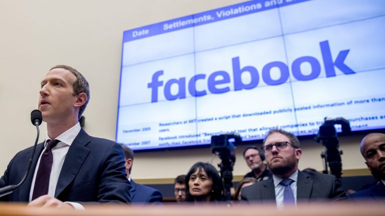 Facebook CEO Mark Zuckerberg testified before a House Financial Services Committee hearing on Capitol Hill in Washington, D.C., in October. Under pressure from lawmakers and civil rights groups, the company has updated its policies to address census interference.
(Andrew Harnik/AP Photo)