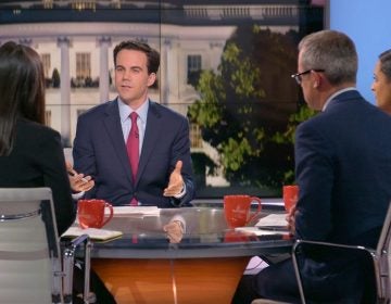 Robert Costa speaking with journalists on Washington Week.