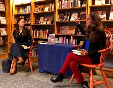 Dr. Amber Abbas and Dr. Shandana Khan speak at a PBC event in mid-November. (Instagram / @pennasiancenter)