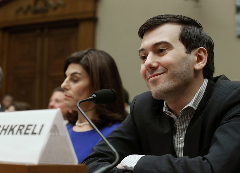Martin Shkreli, former CEO of Turing Pharmaceuticals, appeared before the House Oversight Committee during a contentious hearing on drug pricing on Feb. 4, 2016. Martin Shkreli, former CEO of Turing Pharmaceuticals, appeared before the House Oversight Committee during a contentious hearing on drug pricing on Feb. 4, 2016. (Mark Wilson/Getty Images)