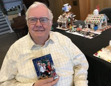 Jim Cummings of Pennsauken, N.J. once worked as a Santa Claus at Paramus Park Mall and found a special connection with wishful, loving children. (Jennifer Lynn/WHYY)