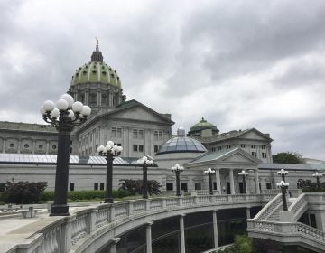 The Pennsylvania State Capitol is seen in this file photo. (Amy Sisk/WESA)