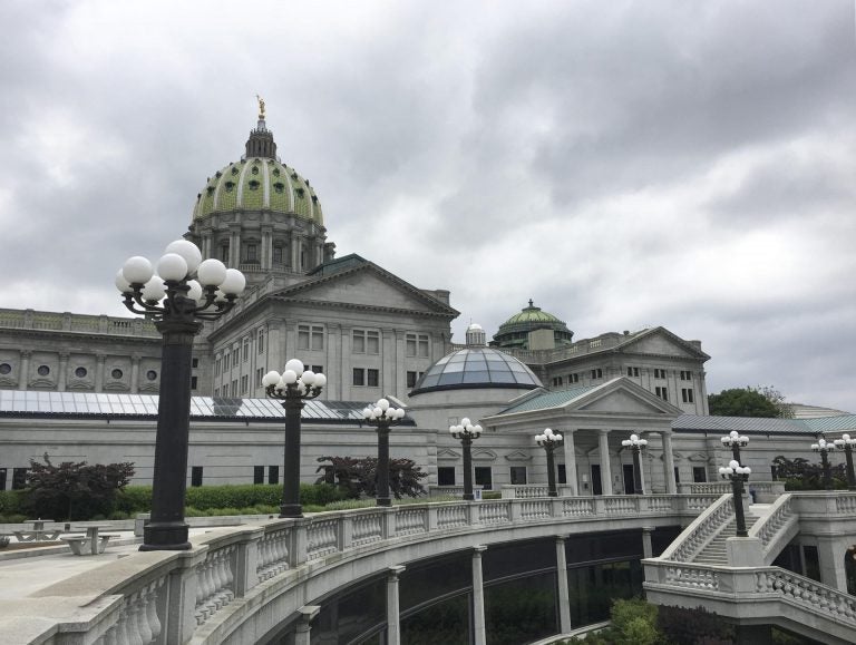 The Pennsylvania State Capitol is seen in this file photo. (Amy Sisk/WESA)