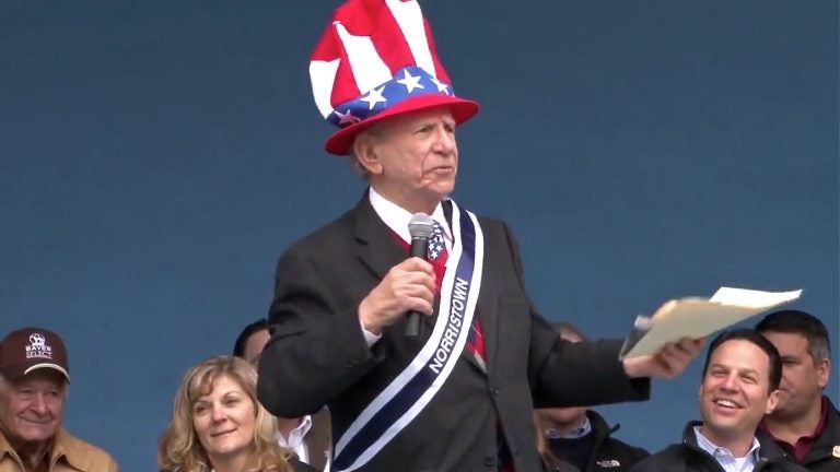 Hank Cisco puts on an appearance at a Norristown Bicentennial event in 2012. (Hank Cisco Facebook page)