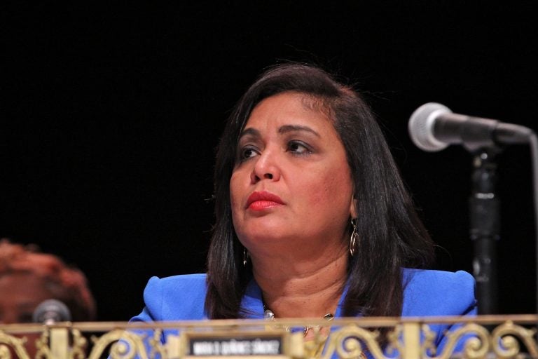 File photo: Former Councilmember Maria Quinones Sanchez. (Emma Lee/WHYY)