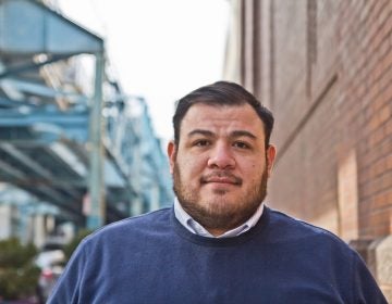 David Serrano is the director of religious education at Visitation BVM church in Kensington. (Kimberly Paynter/WHYY)