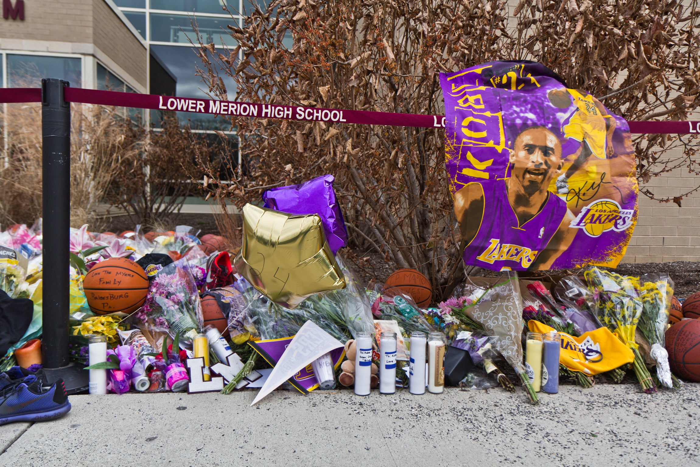 Kobe Bryant never-before-seen pictures from Lower Merion High School