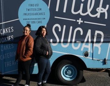 Mother and daughter duo Brittany and Marcel Maldonado took their bakery food truck business Milk + Sugar on the road in 2013. (Abdul R. Sulayman/The Philadelphia Tribune)