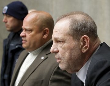 Harvey Weinstein leaves New York court, Monday, Jan. 6, 2020, in New York. The disgraced movie mogul faces allegations of rape and sexual assault. Jury selection begins this week. (AP Photo/Seth Wenig)