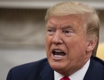 President Donald Trump speaks during a meeting with Greek Prime Minister Kyriakos Mitsotakis in the Oval Office of the White House, Tuesday, Jan. 7, 2020, in Washington. (Alex Brandon/AP Photo)