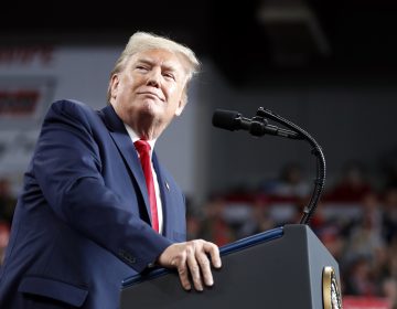 President Donald Trump speaks at a campaign rally, Thursday, Jan. 9, 2020, in Toledo, Ohio. (Jacquelyn Martin/AP Photo)