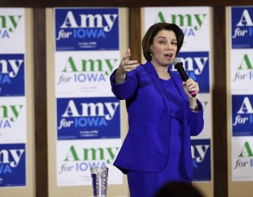 Democratic presidential candidate Sen. Amy Klobuchar, D-Minn., speaks during a town hall, Sunday, Jan. 12, 2020, in Perry, Iowa. (Charlie Neibergall/AP Photo)