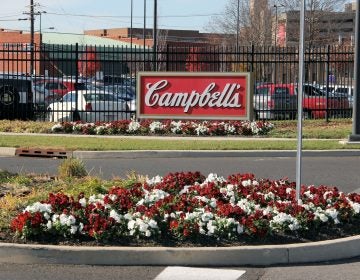 Campbell Soup Company has moved most of its production elsewhere, but the main headquarters is still in Camden, N.J. (Emma Lee/WHYY)