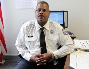 Former Chief Inspector Carl Holmes was arrested for allegedly sexually abusing three female officers. The city’s police union is not backing him.  (Emma Lee/WHYY)