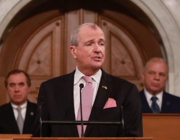 Gov. Phil Murphy delivering the State of the State address. (Edwin J. Torres/Governor's Office)