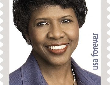 Gwen Ifill, one of the nation's most esteemed journalists, will be the face of the U.S. Post Office 43rd stamp in the Black Heritage series. (USPS via AP)
