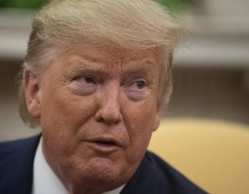 President Trump speaks during a meeting with Greek Prime Minister Kyriakos Mitsotakis in the Oval Office on Tuesday in Washington. (Alex Brandon/AP)