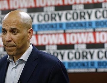 Senator Cory Booker says he will seek re-election to the Senate rather than continue his presidential campaign. (Patrick Semansky/AP Photo)