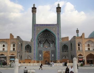 The Unesco-listed cultural site Naqsh-eJanan Square in Isfahan, Iran, in 2014, known for its immense mosques, picturesque bridges and ancient bazaar. (John Moore/Getty Images)