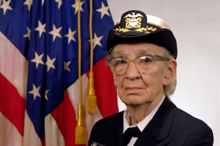 Commodore Grace M. Hopper, USN (covered).