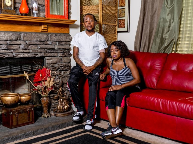 India Hardy, and her brother, Rico, suffer regular bouts of severe pain when their sickle cell disease flares up. (Johnathon Kelso for WABE)