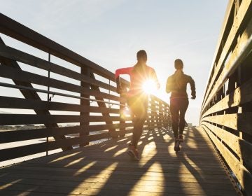 Running and other moderate exercise can protect against lifestyle disease. A new study shows training for a marathon slows cardiovascular aging. (RichVintage/Getty Images)