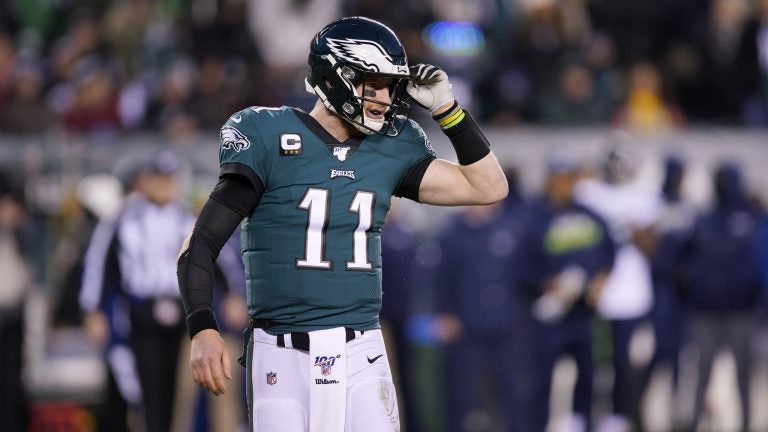 Philadelphia Eagles' Carson Wentz