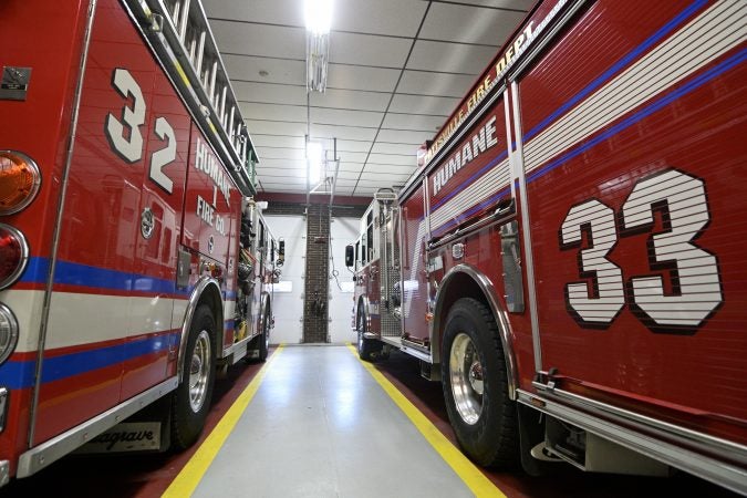 Engines of the Humane Fire Co., in Pottsville, Pa. (Bas Slabbers for Keystone Crossroads)