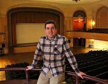 Lightbox Chief Curator Jesse Pires has relocated the film center to The University of the Arts, where screenings will resume this month. (Emma Lee/WHYY)