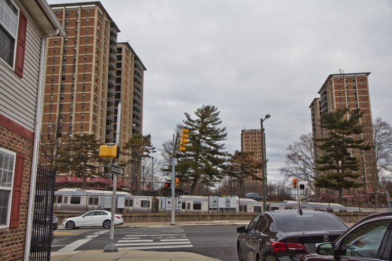 The West Park apartment towers. (Kimberly Paynter/WHYY)