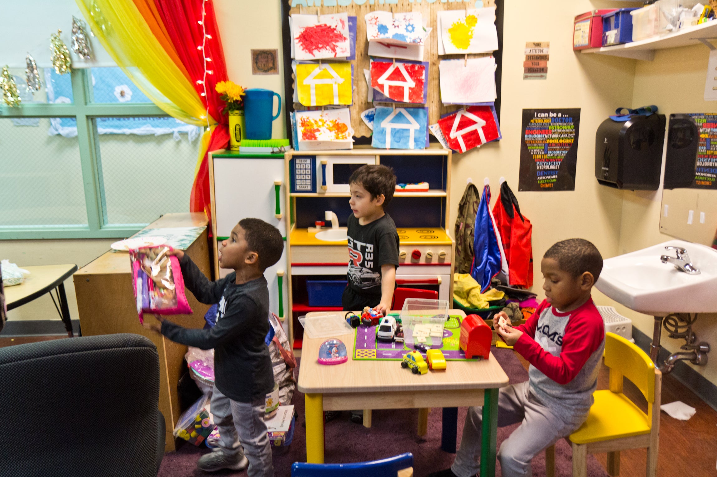 Autism Children In Classroom