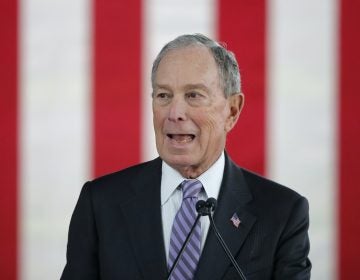 Democratic presidential candidate Mike Bloomberg speaks at a campaign event in Raleigh, N.C., Thursday, Feb. 13, 2020. (Gerald Herbert/AP Photo)