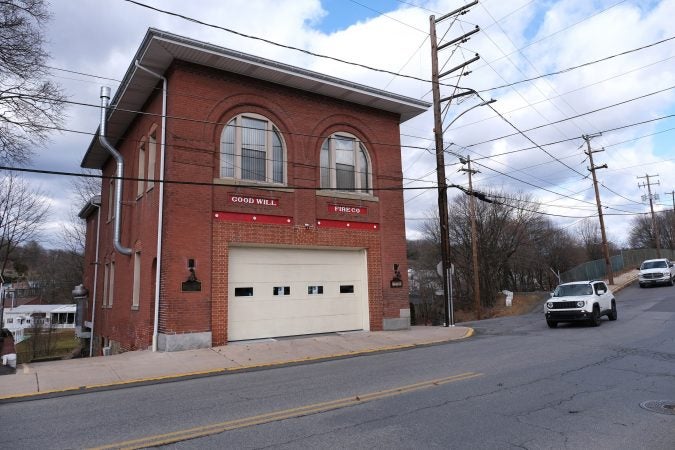 The exterior of Good Will Fire Company No. 4 in Pottsville, Pennsylvania. (Matt Smith for Keystone Crossroads)