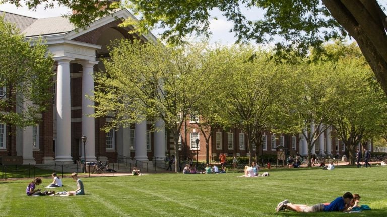 The campus at University of Delaware.