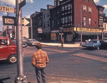 Philadelphia's South Street in the 1960s. (Courtesy of Denise Scott Brown.) 