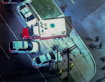 A man driving a stolen ambulance led Philadelphia police on a wild chase that lasted over an hour Friday night. (Screenshot/NBC10 Philadelphia)