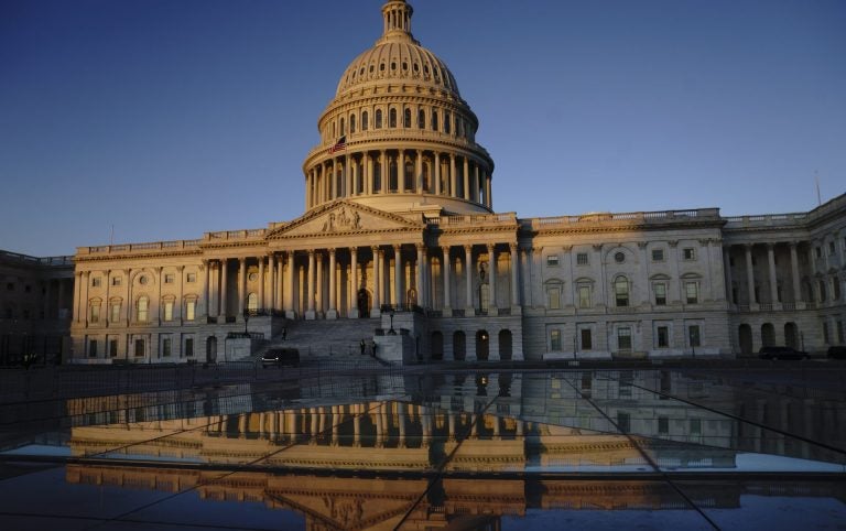 The Capitol is seen at sunrise on Tuesday, Jan. 21, 2020. (J. Scott Applewhite/AP Photo)