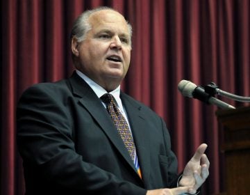 Radio host Rush Limbaugh says he's been diagnosed with advanced lung cancer.
(Julie Smith/AP)