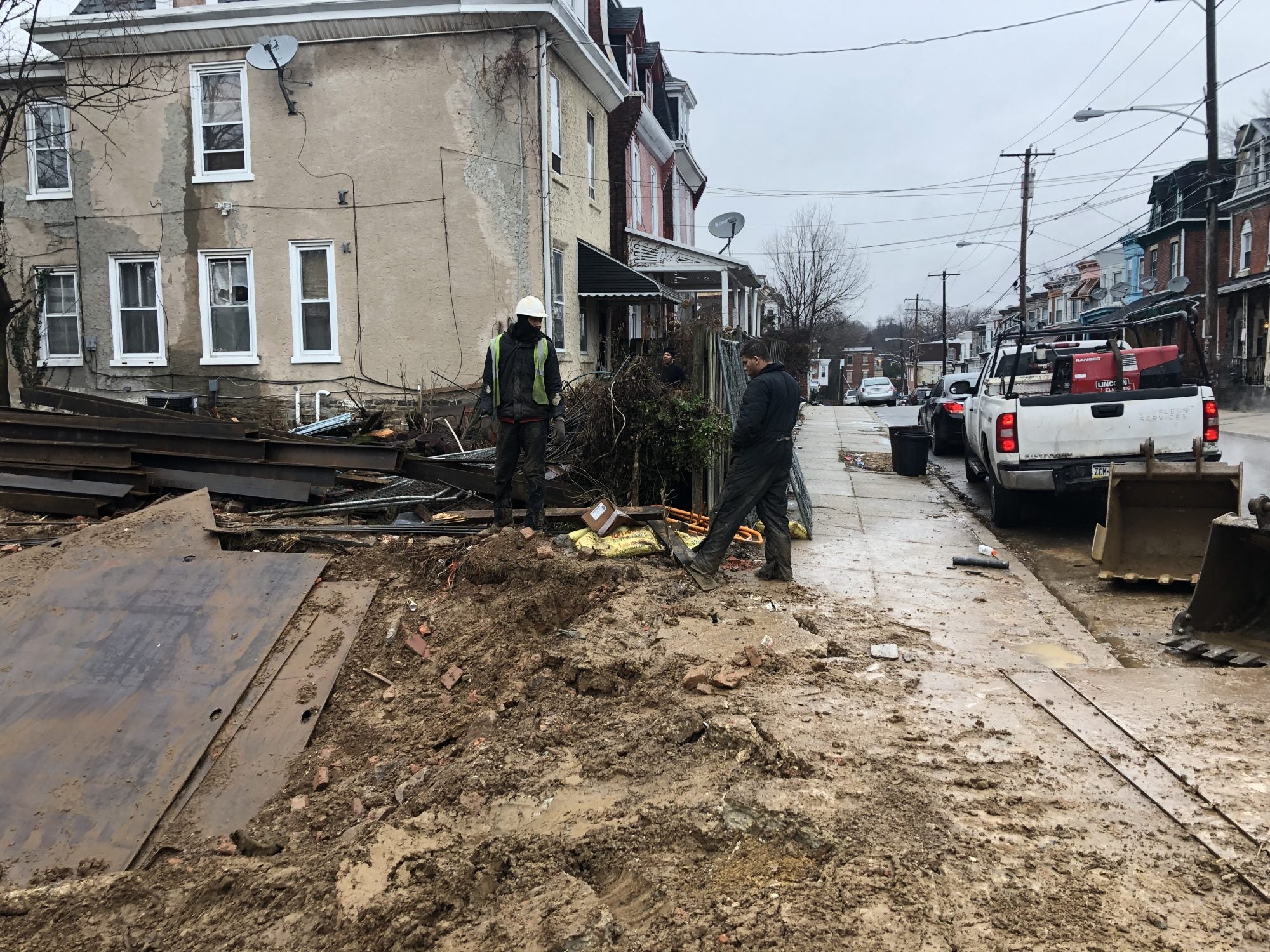 Philadelphia L&I responds to illegal construction in Germantown WHYY