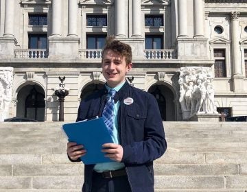 17-year-old Jack DiPrimio went to Harrisburg to file his delegate petitions in person, even though it's not required COURTESY JACK DIPRIMIO