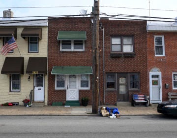 Rowhouses in Bridesburg.